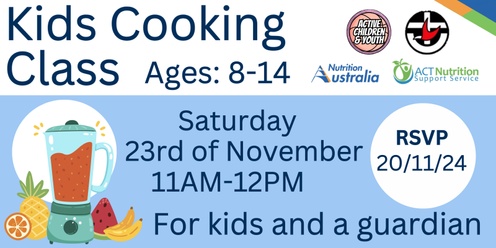 Kids Cooking Class 