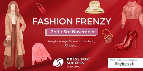 Fashion Frenzy 2nd and 3rd November 2024