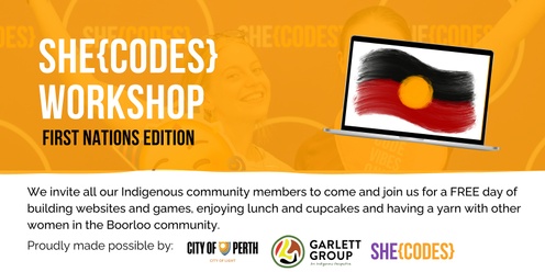 1 Day Coding Workshop, First Nations Edition - Perth, September 2024