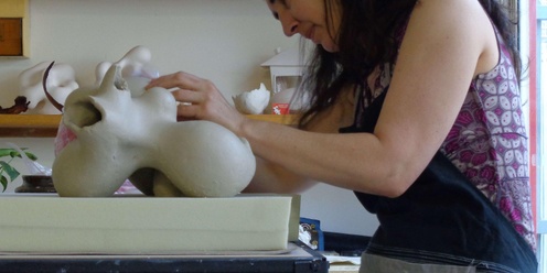 Hand building ceramic workshop with Maria Vanhees