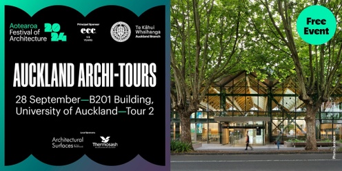 Auckland Archi-tours - B201 University of Auckland - 2nd Tour