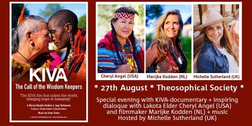 Documentary Screening - Kiva The Call of the Wisdom Keepers with Wisdom Keeper Cheryl Angel + Music & Meditation (GLASGOW)