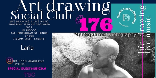 Art Drawing Live Music Social Club #176