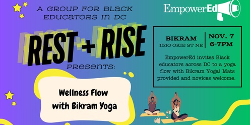 Rest + Rise Wellness Flow Yoga