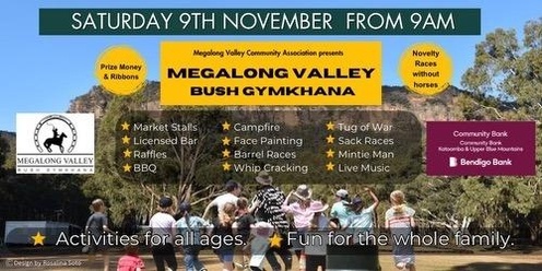 MEGALONG VALLEY BUSH GYMKHANA