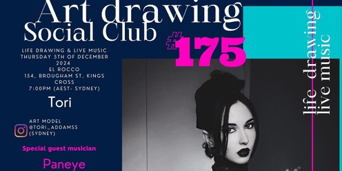 Art Drawing Live Music Social Club #175