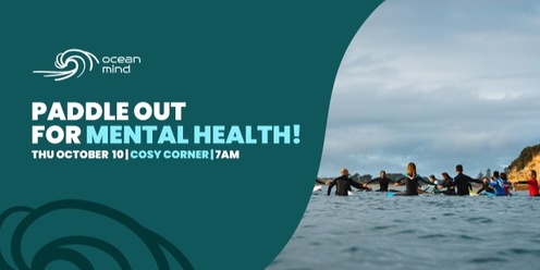 Ocean Mind Paddle Out for Mental Health 