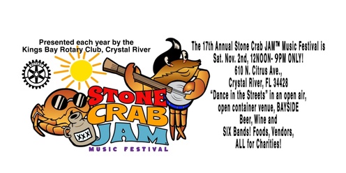 2024 Stone Crab JAM Music Festival