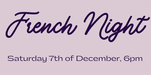 French Night - 7th of December