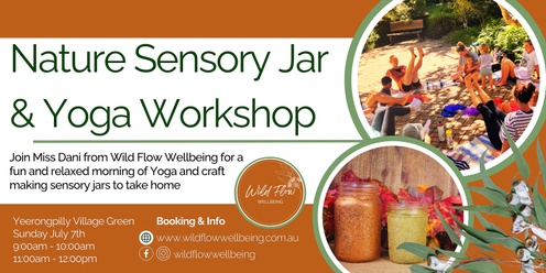 Sensory Jar & Nature Yoga Workshop