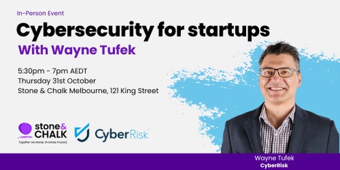 Cybersecurity for SaaS Startups - with Wayne Tufek