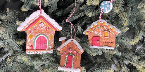 Fed Square Festive Workshops: Polymer Clay Gingerbread Ornaments with Maddy