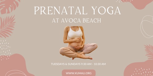 Prenatal Yoga Sunday 04/08/24