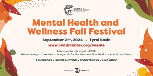 Mental Health and Wellness Fall Festival