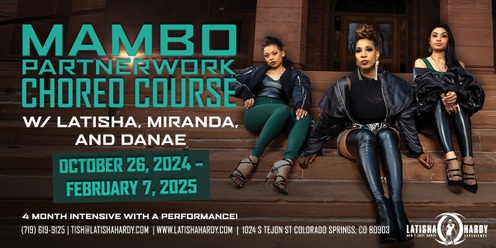 Mambo Partnerwork Choreo Course!