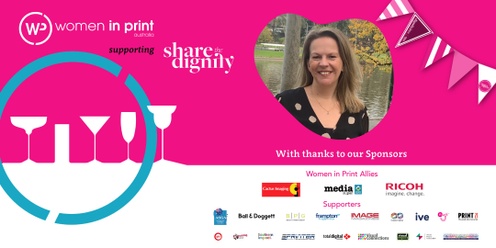 Women in Print supporting Share the Dignity - Dignity Drive Melbourne