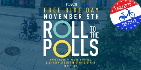 Roll to the Polls Happy Hour