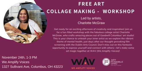 Free Art Collage Making Workshop