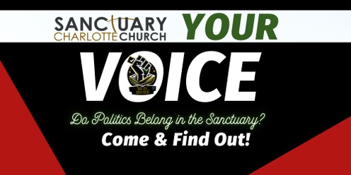 Do Politics Belong in the Sanctuary?