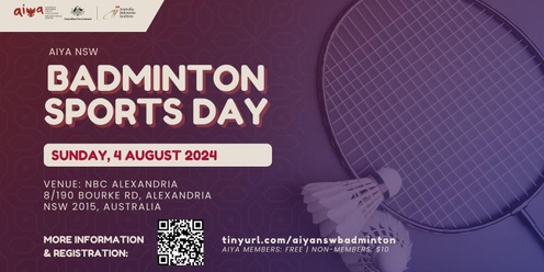 AIYA NSW Badminton Sports Day