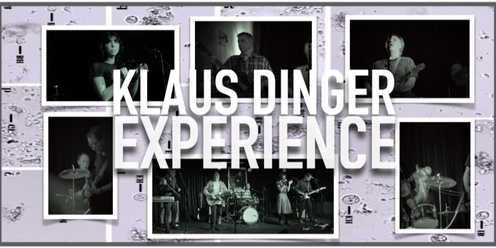 Klaus Dinger Experience- Fundraiser for Support Act with DJ Max Crawdaddy