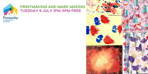 Recreators Printing and mark making Tuesday 9th July