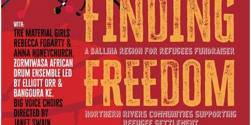 Finding Freedom - a benefit concert