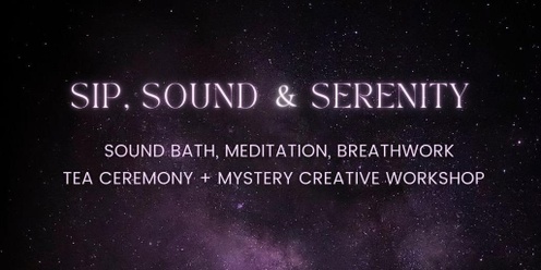 Sip, Sound & Serenity 🎶 Sound Healing & Creative Workshop in Coolangatta