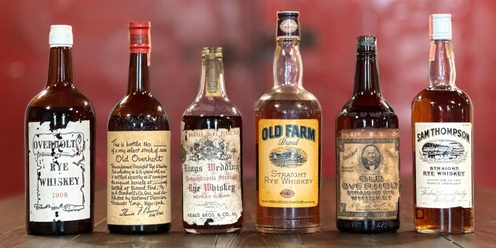Vintage Pennsylvania Rye Whiskey Tasting