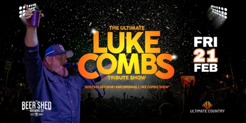 Luke Combs Tribute Show with Ross Webb at The Beer Shed