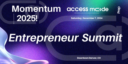 Momentum 2025! Entrepreneur Summit