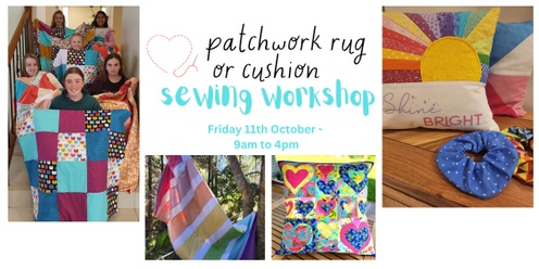 Patchwork Rug or Cushion Workshop