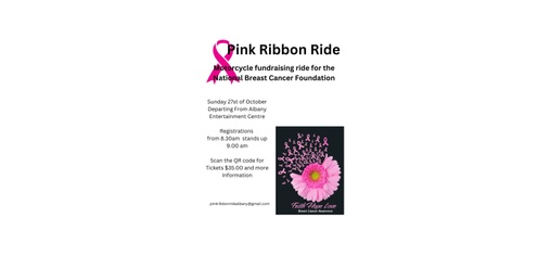 Pink Ribbon Ride Albany 2024