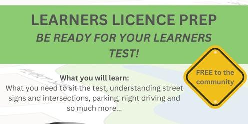 Learners Licence Prep