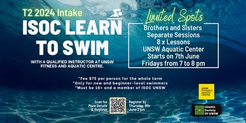 ISOC Learn to Swim T2 2024