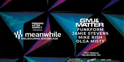 Meanwhile Recordings Showcase - Melbourne