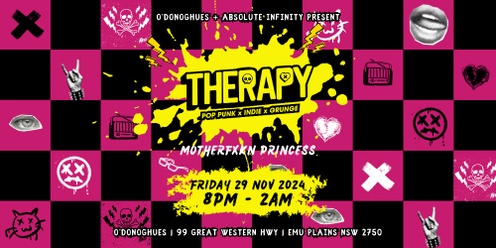 THERAPY Pop Punk at O'Donoghues