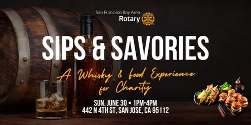 Sips & Savories – A Whisky & Food Tasting Experience for Charity