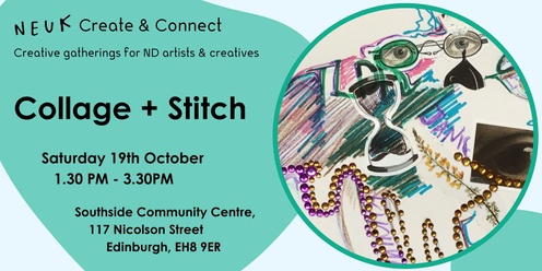 Neuk Creative Circles - Collage + Stitch