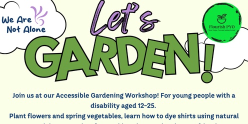 Let's Garden: Accessible Youth Gardening Workshop 🌻