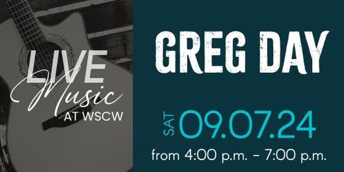 Greg Day Live at WSCW September 7