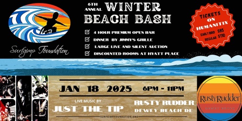 6th Annual Surfgimp Foundation Winter Beach Bash