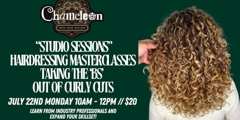 Taking the BS Out of Curly Cuts Masterclass with Bromwyn and Marco