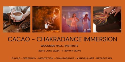 Cacao - Chakradance Immersion - 22 June 1.30pm to 4.30pm
