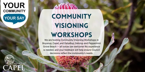 Community Visioning Workshops - Gelorup