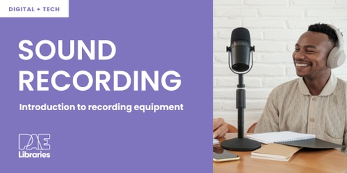 Sound Recording: Introduction to recording equipment