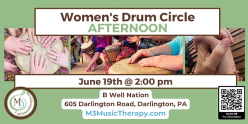 Womens' Drum Circle - June (Afternoon)