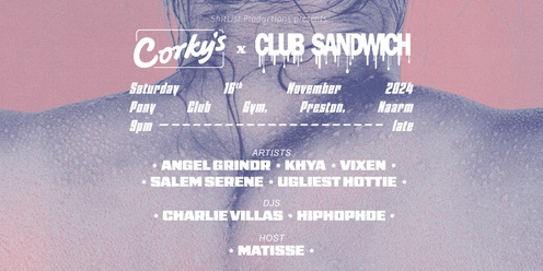 Corky's x Club Sandwich 