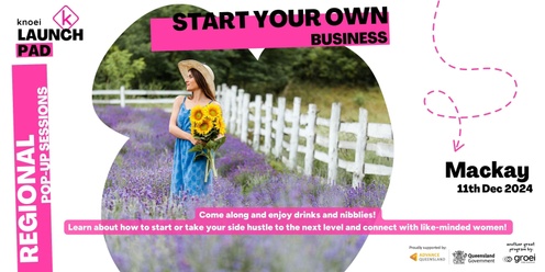 Mackay Pop-Up Session – Woman in Business