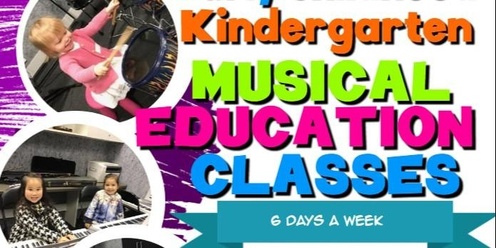 Kindergarten Multi-instrumental Class 3-5 years of age Kodaly & Orff based